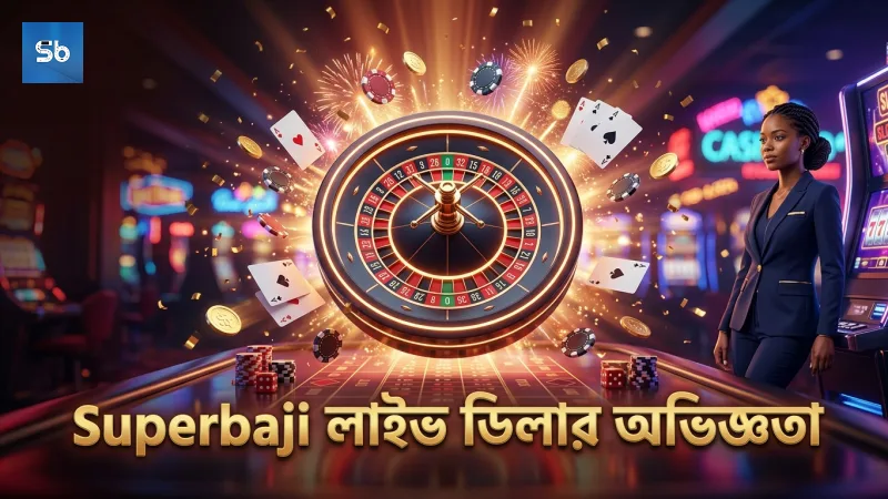 Superbaji-র লাইভ ডিলার টেবিলে অভিজ্ঞতার সঙ্গে খেলা