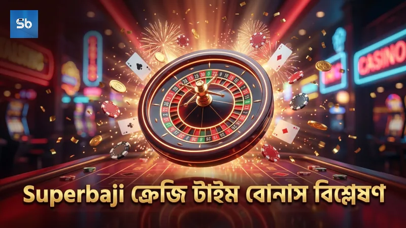 Superbaji-তে ক্রেজি টাইম বোনাস রাউন্ডের সফলতা হার বিশ্লেষণ।