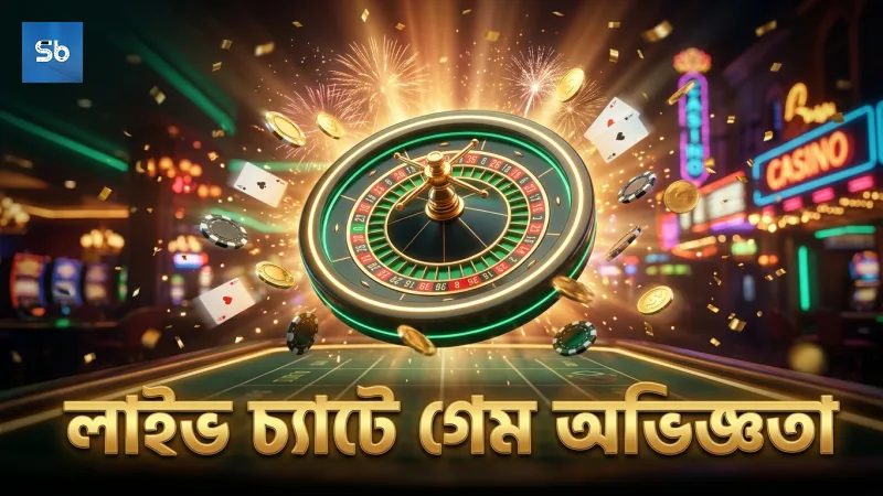 লাইভ টেবিল চ্যাটে ডিলারের সঙ্গে সরাসরি সংযোগ গেম অভিজ্ঞতা বাড়ায়।