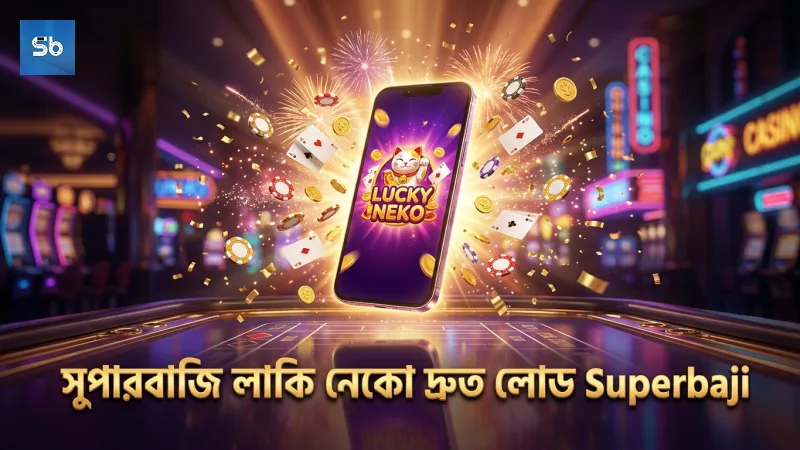 সুপারবাজির মাধ্যমে লাকি নেকো স্লট দ্রুত লোড হয়