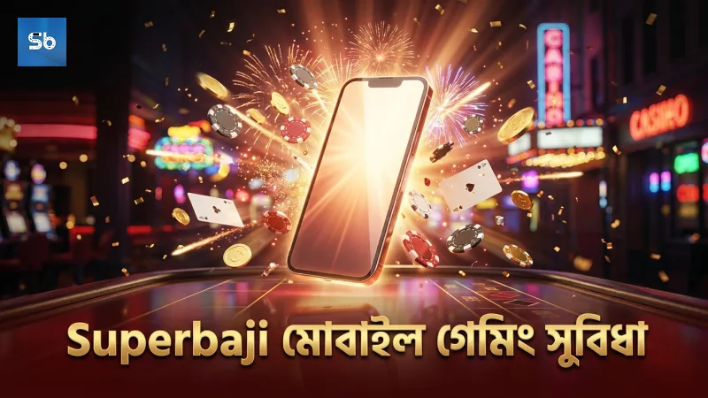 Superbaji অ্যাপের মোবাইল পারফরম্যান্স উন্নত করে গেমিং অভিজ্ঞতা।