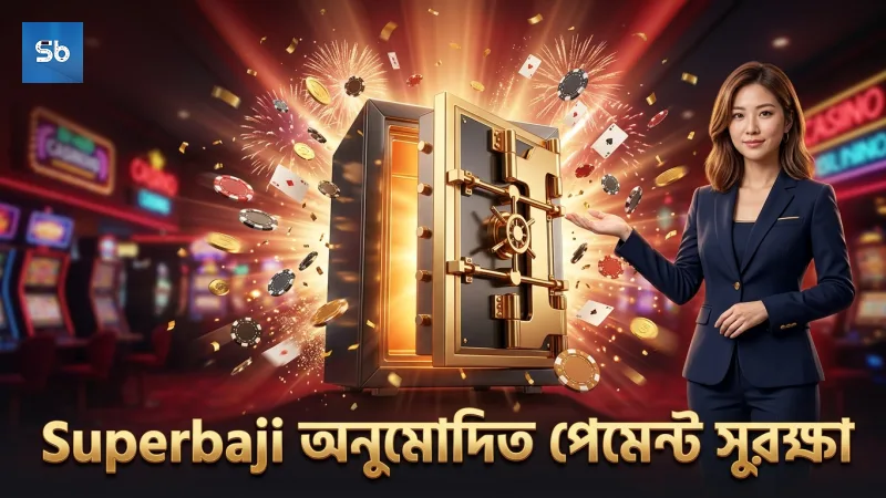 Superbaji অনুমোদিত গেটওয়ে দিয়ে নিরাপদ এবং ঝুঁকিমুক্ত লেনদেন।