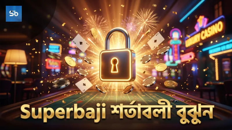 শর্তাবলী পড়লে Superbaji-তে ঝুঁকি কমে।