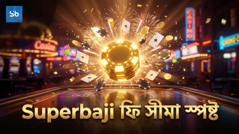 Superbaji শর্তাবলী ফি ও সীমা স্পষ্ট করে।